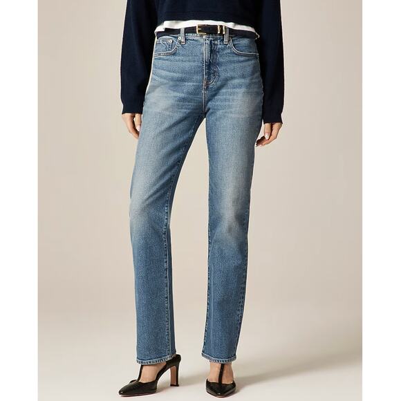 J.CREW, Nipped straight Jean, MSRP $158, CURRENT - Picture 2 of 15